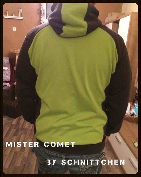 Mister Comet – endlich ein Hoodie für meinen großen Schatz